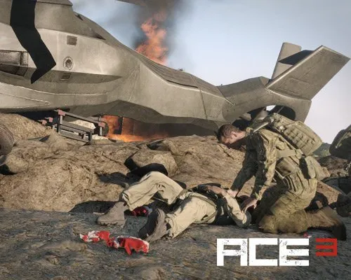ACE3 Medical uses advanced and very realistic medical simulations